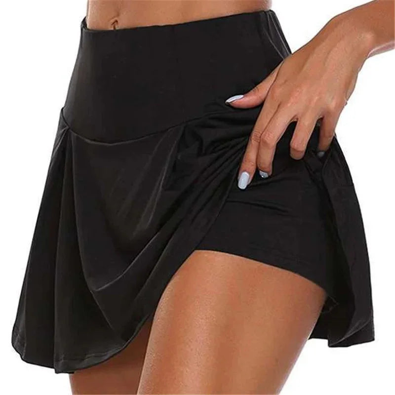 Shorts Saia Feminino de Academia com Bolso em Poliamida Premium – Mari