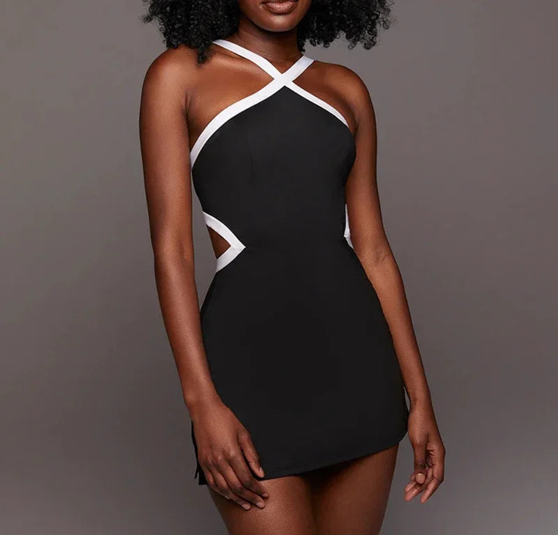 Vestido Feminino de Treino Beach Tennis em Poliéster e Elastano – Tayná