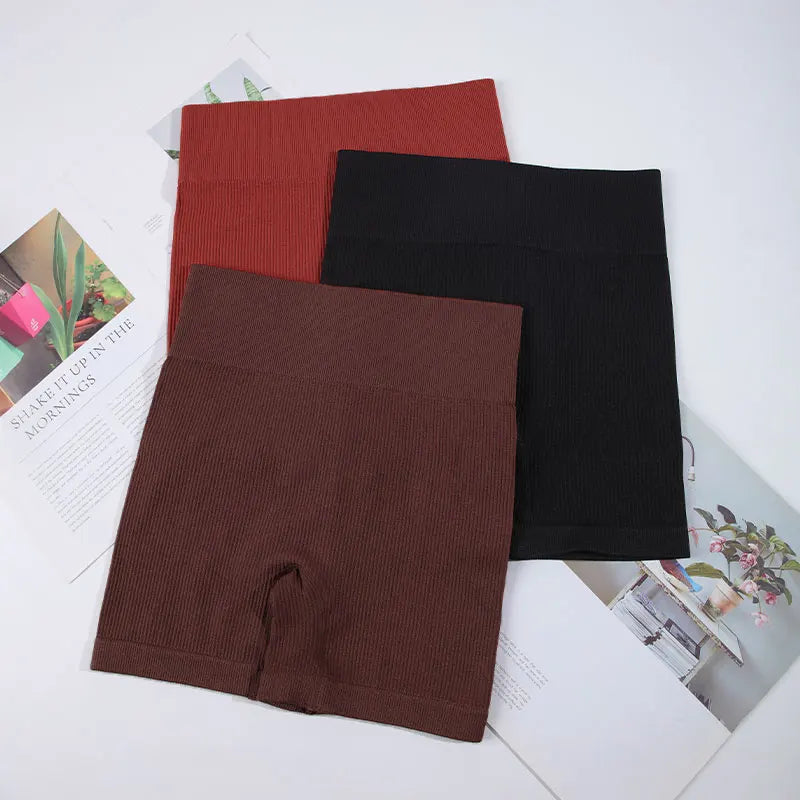 Shorts Feminino de Cintura Alta sem Costura – Karina