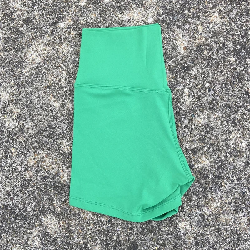 Shorts Feminino de Cintura Alta com Modelagem Justa – Melissa