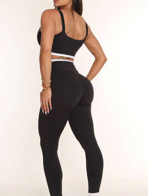 Legging Feminina de Treino Alta Cintura Zero Transparência – Fer