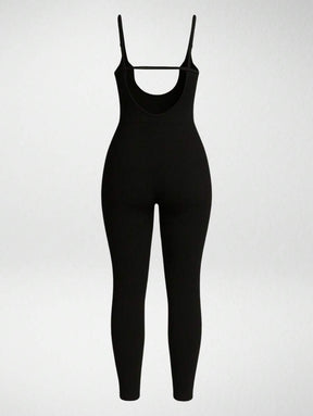 Macacão Feminino com Alcinha Fina e Costas Abertas – Eliana