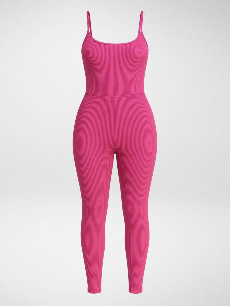 Macacão Feminino com Alcinha Fina e Costas Abertas – Eliana