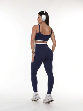 Legging Feminina de Treino Alta Cintura Zero Transparência – Fer