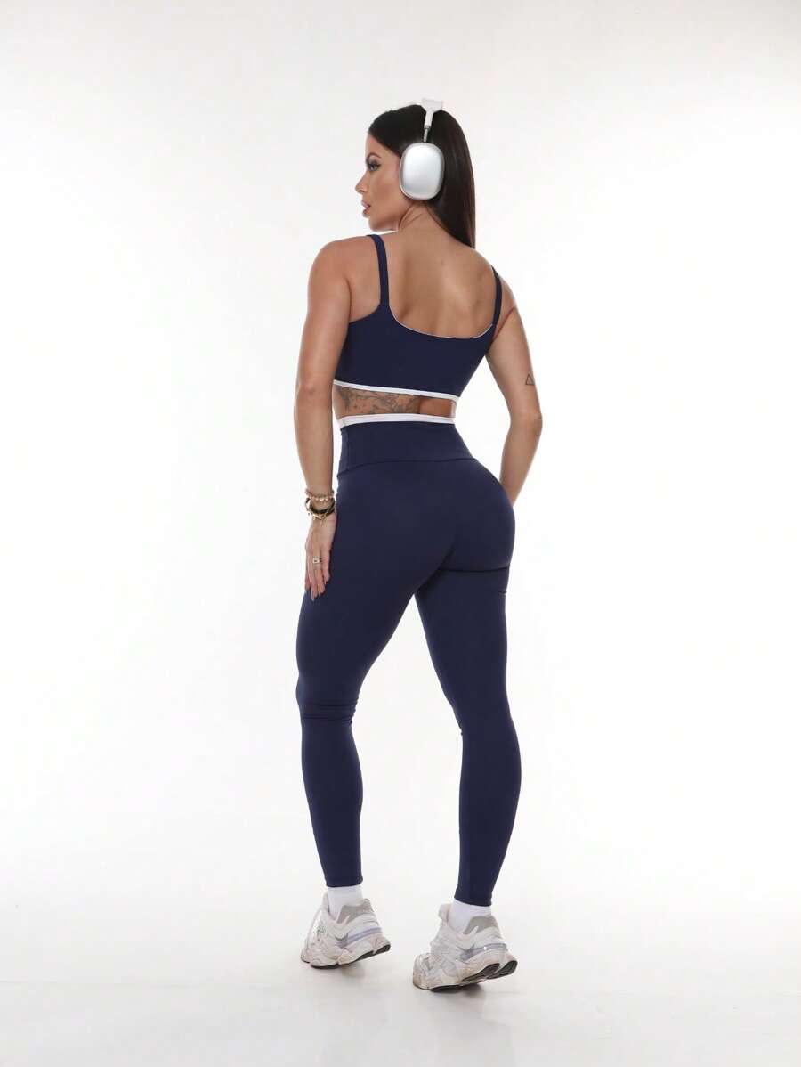 Legging Feminina de Treino Alta Cintura Zero Transparência – Fer