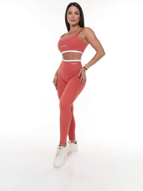 Legging Feminina de Treino Alta Cintura Zero Transparência – Fer