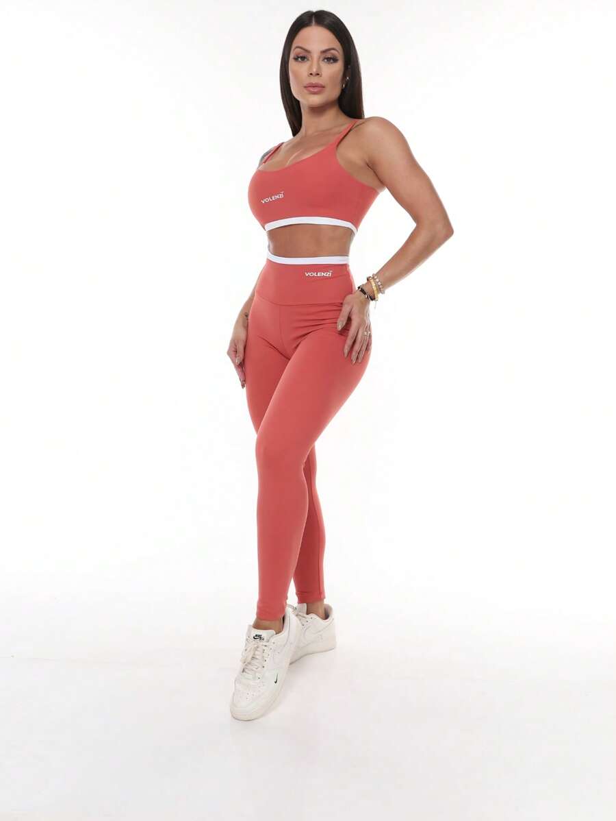 Legging Feminina de Treino Alta Cintura Zero Transparência – Fer