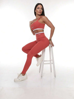 Legging Feminina de Treino Alta Cintura Zero Transparência – Fer