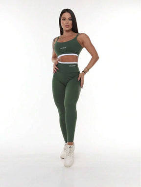 Legging Feminina de Treino Alta Cintura Zero Transparência – Fer