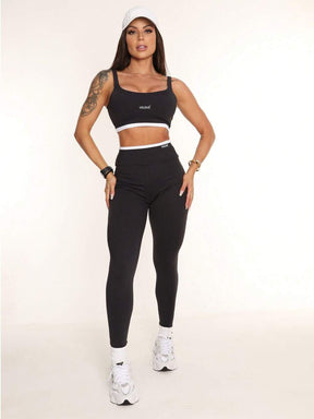 Legging Feminina de Treino Alta Cintura Zero Transparência – Fer