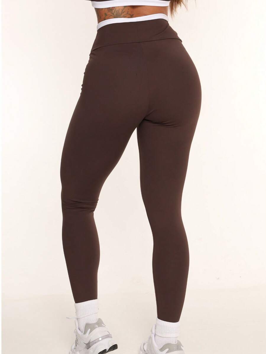 Legging Feminina de Treino Alta Cintura Zero Transparência – Fer