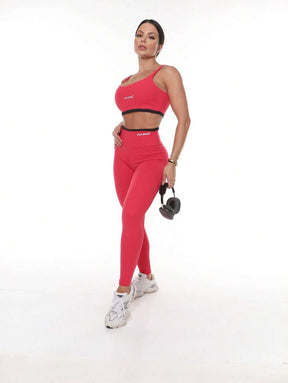 Legging Feminina de Treino Alta Cintura Zero Transparência – Fer