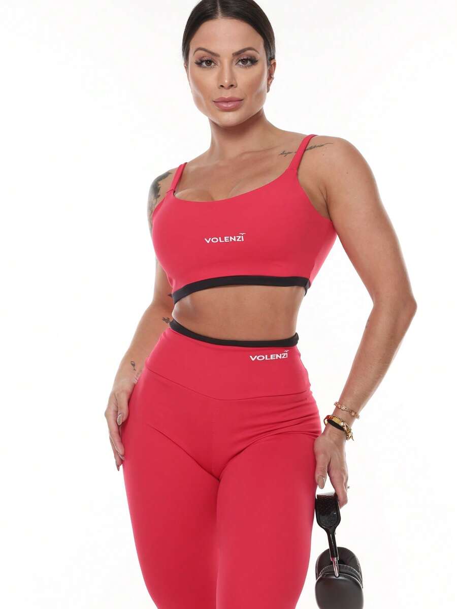 Legging Feminina de Treino Alta Cintura Zero Transparência – Fer