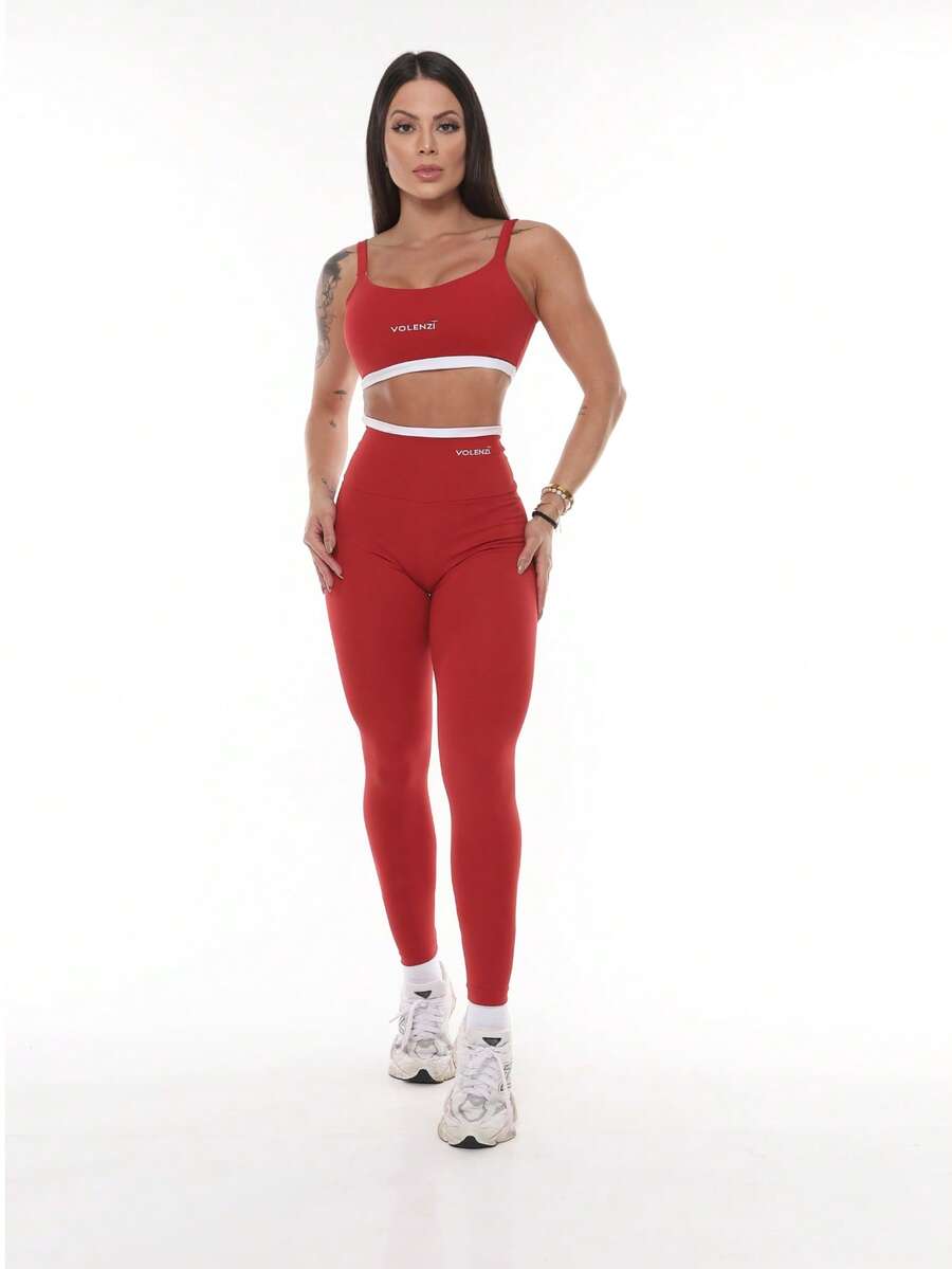 Legging Feminina de Treino Alta Cintura Zero Transparência – Fer