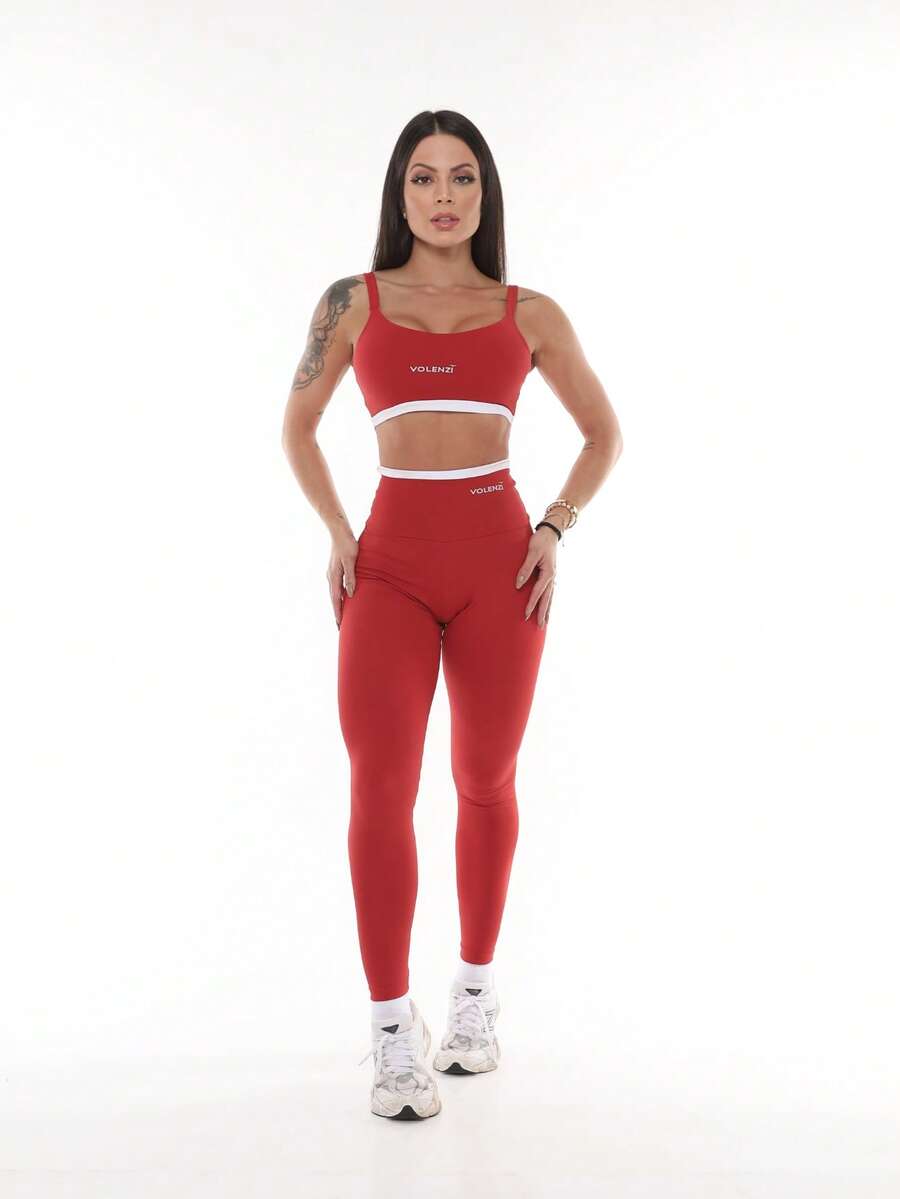 Legging Feminina de Treino Alta Cintura Zero Transparência – Fer