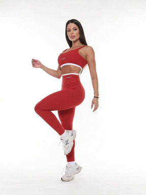 Legging Feminina de Treino Alta Cintura Zero Transparência – Fer