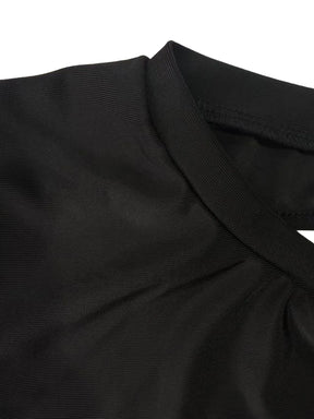 Macaquinho Feminino de Treino Decote com Zíper em Poliéster e Elastano – Georgia