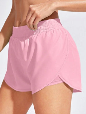 Shorts Duplo Feminino de Academia Treino com Bolso em Poliéster e Elastano – Mariah