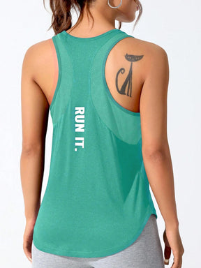 Regata Feminina de Treino Dryfit com Costas Nadador e Caimento Solto – Eliete