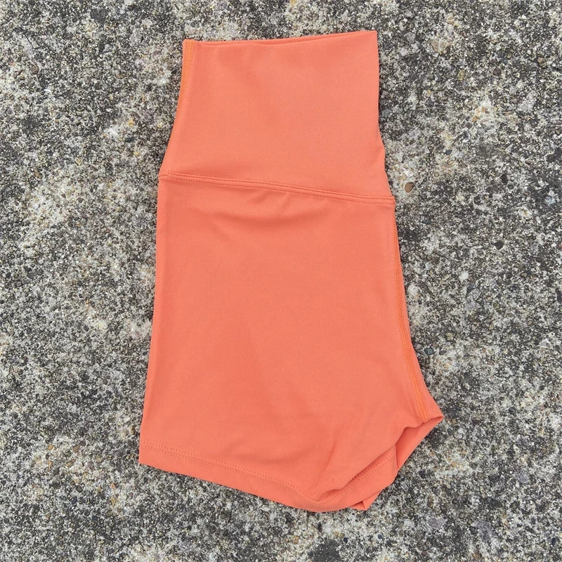 Shorts Feminino de Cintura Alta com Modelagem Justa – Melissa