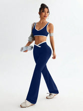 Conjunto Feminino de Treino Academia Calça e Top em Poliéster e Elastano – Marcela