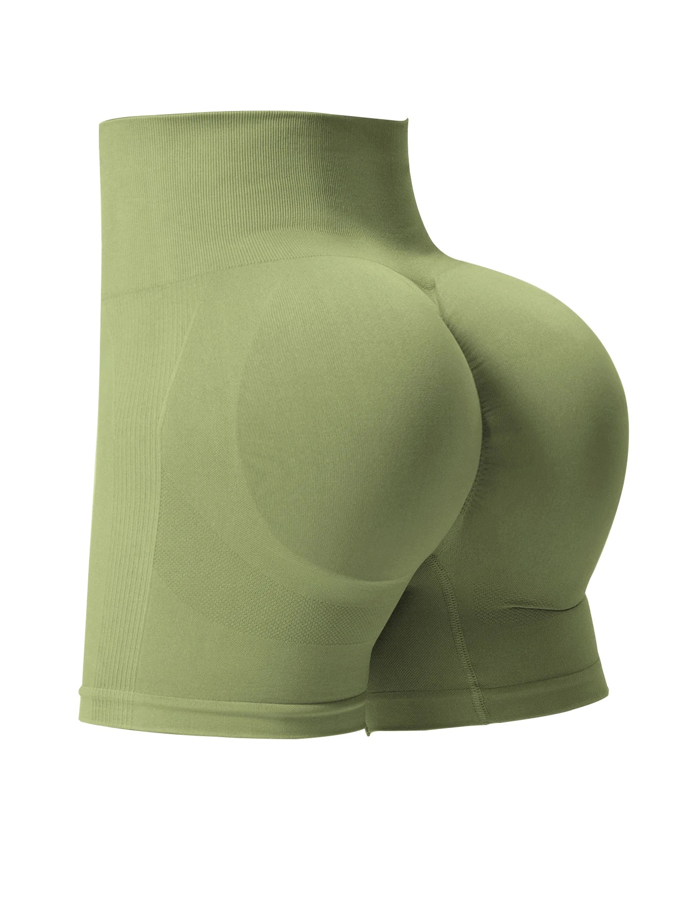 Shorts Feminino de Cintura Alta sem Costura – Karina