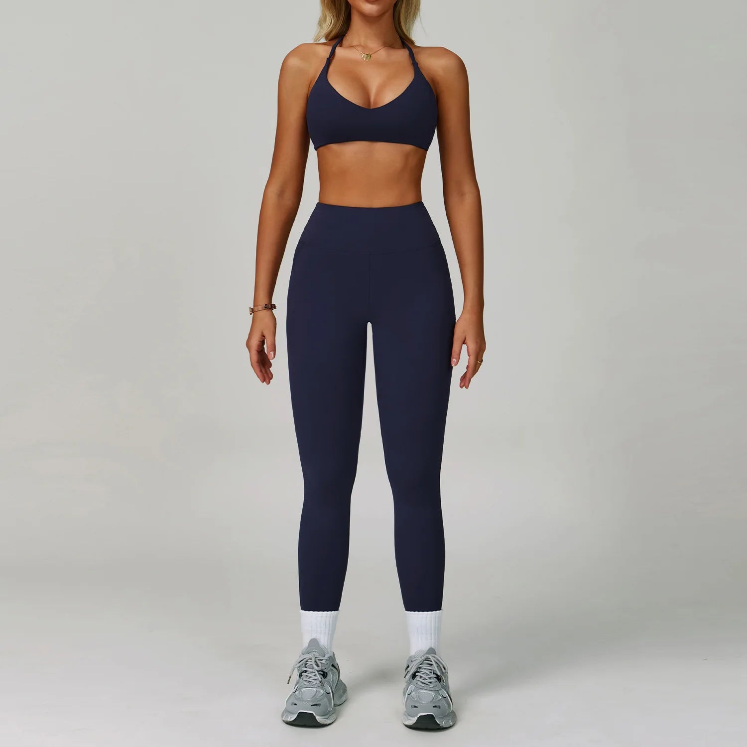 Conjunto Feminino de Treino com Legging e Top em Poliamida Premium – Bruna