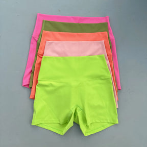 Shorts Feminino de Cintura Alta com Modelagem Justa – Melissa